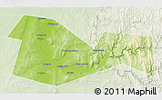 Physical 3D Map of Meleuzskiy, lighten