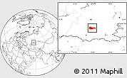 Blank Location Map of Meleuzskiy