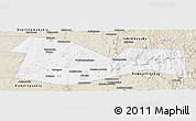 Classic Style Panoramic Map of Meleuzskiy