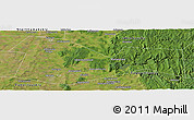 Satellite Panoramic Map of Meleuzskiy