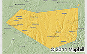 Savanna Style 3D Map of Mishkinskiy