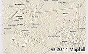 Shaded Relief 3D Map of Mishkinskiy