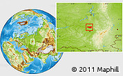 Physical Location Map of Mishkinskiy