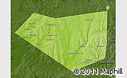Physical Map of Mishkinskiy, darken