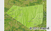 Physical Map of Mishkinskiy, satellite outside