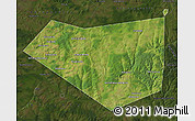 Satellite Map of Mishkinskiy, darken