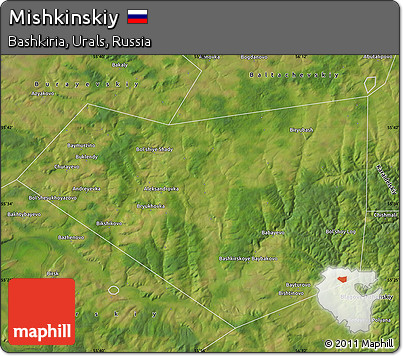 Satellite Map of Mishkinskiy