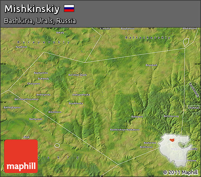 Satellite Map of Mishkinskiy