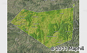 Satellite Map of Mishkinskiy, semi-desaturated