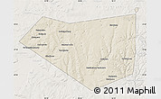 Shaded Relief Map of Mishkinskiy, lighten