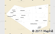 Classic Style Simple Map of Mishkinskiy, single color outside