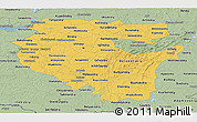 Savanna Style Panoramic Map of Bashkiria