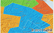 Political 3D Map of Salavatskiy