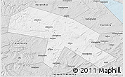 Silver Style 3D Map of Salavatskiy