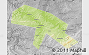 Physical Map of Salavatskiy, desaturated