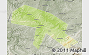 Physical Map of Salavatskiy, semi-desaturated