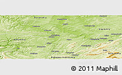 Physical Panoramic Map of Salavatskiy