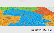 Political Panoramic Map of Salavatskiy