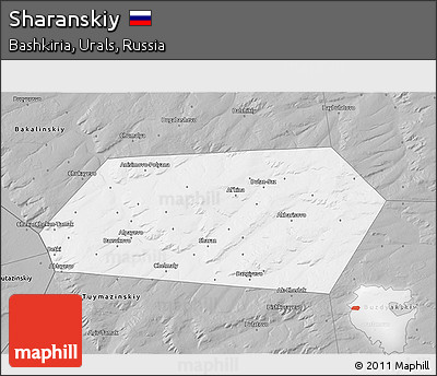 Gray 3D Map of Sharanskiy