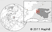 Blank Location Map of Sharanskiy, highlighted parent region, highlighted grandparent region