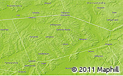 Physical 3D Map of Tatyshlinskiy