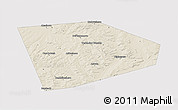 Shaded Relief 3D Map of Tatyshlinskiy, single color outside