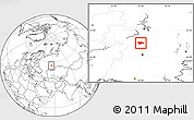 Blank Location Map of Tatyshlinskiy