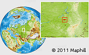 Physical Location Map of Tatyshlinskiy
