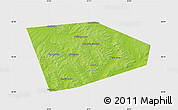 Physical Map of Tatyshlinskiy, single color outside