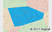 Political Map of Tatyshlinskiy, lighten