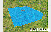 Political Map of Tatyshlinskiy, satellite outside