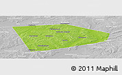 Physical Panoramic Map of Tatyshlinskiy, lighten, desaturated