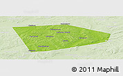 Physical Panoramic Map of Tatyshlinskiy, lighten