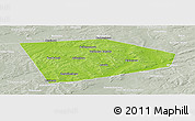 Physical Panoramic Map of Tatyshlinskiy, lighten, semi-desaturated