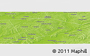 Physical Panoramic Map of Tatyshlinskiy
