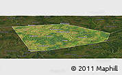 Satellite Panoramic Map of Tatyshlinskiy, darken