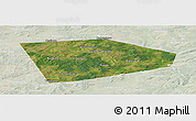 Satellite Panoramic Map of Tatyshlinskiy, lighten