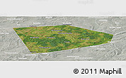 Satellite Panoramic Map of Tatyshlinskiy, lighten, semi-desaturated