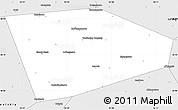 Silver Style Simple Map of Tatyshlinskiy