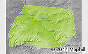 Physical 3D Map of Tuymazinskiy, desaturated