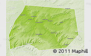 Physical 3D Map of Tuymazinskiy, lighten
