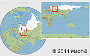 Savanna Style Location Map of Tuymazinskiy, highlighted country, highlighted parent region, within the entire country