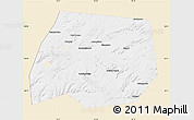 Classic Style Map of Tuymazinskiy, single color outside