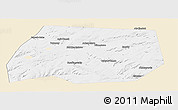 Classic Style Panoramic Map of Tuymazinskiy, single color outside