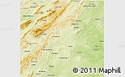Physical 3D Map of Uchaly