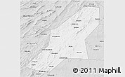 Silver Style 3D Map of Uchaly
