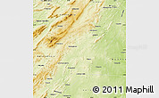 Physical Map of Uchaly
