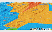 Political Panoramic Map of Uchaly