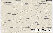 Shaded Relief 3D Map of Ufa