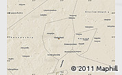 Shaded Relief Map of Chelyabinsk